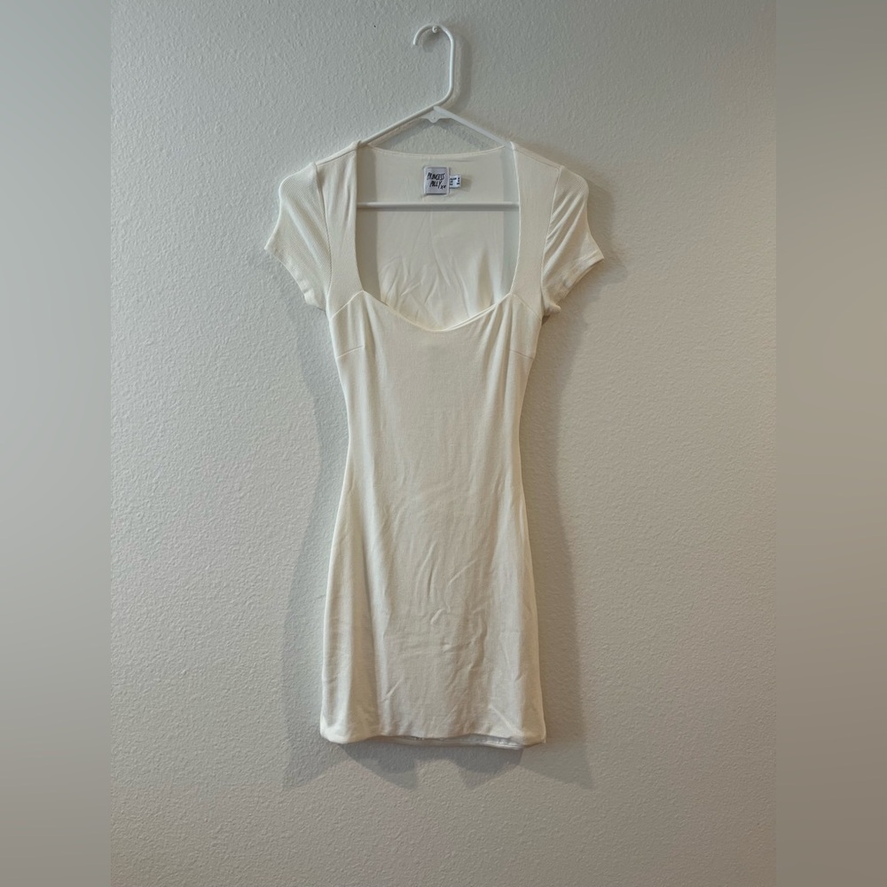 princess polly white mini dress
